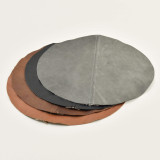 Leather Placemats (Set of 4) - Black - 3