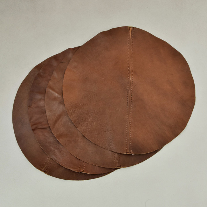 Leather Placemats (Set of 4) - Butterscotch - 1
