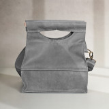 Nosh Leather Lunch Bag - Pepper - 1