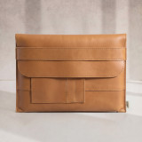 Leather Laptop Sleeve - Caramel - 13/14 inch - 1