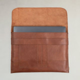 Leather Laptop Sleeve - Caramel - 13/14 inch - 2