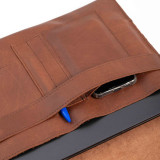 Leather Laptop Sleeve - Caramel - 13/14 inch - 3