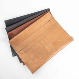 Leather Laptop Sleeve - Caramel - 13/14 inch - 8