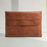 Envelope Leather Laptop Sleeve - L - WH Tobacco - 1