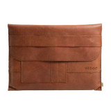 Envelope Leather Laptop Sleeve - L - WH Brown - 6