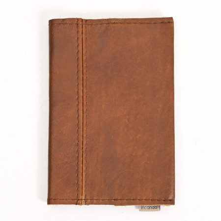 Leather Notebook Cover- A4/A5 - Butterscotch - A5 - 1