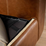 Karoo Leather Sleeper Couch - Butterscotch - 8