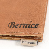 Leather Notebook Cover- A4/A5 - Ginger - A5 - 2