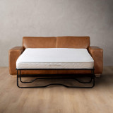 Karoo Leather Sleeper Couch - Butterscotch - 10