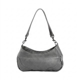 Chelsea Leather Sling Bag - Pepper - 1