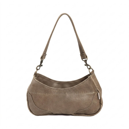 Chelsea Leather Sling Bag - Taupe - 1