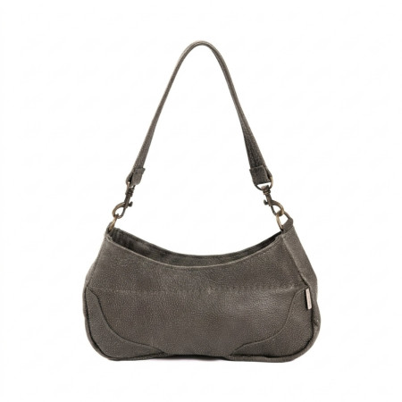 Chelsea Leather Sling Bag - Charcoal