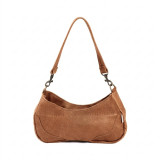 Chelsea Leather Sling Bag - Caramel - 1