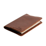 Leather Passport Holder - Caramel - 4