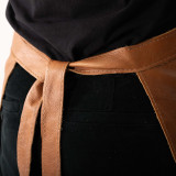 Leather Waiter Half-Apron - Midnight - 5