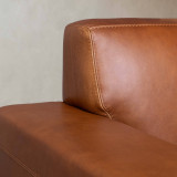 Karoo 3-Seater Leather Couch - Butterscotch - 6