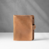 Leather Cable & Tech Organiser (Electronic Travel Pouch) - Caramel - 1