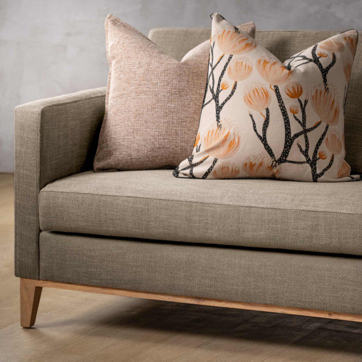 Cape Town 2-Seater Fabric Couch - Juniper Taupe - 4
