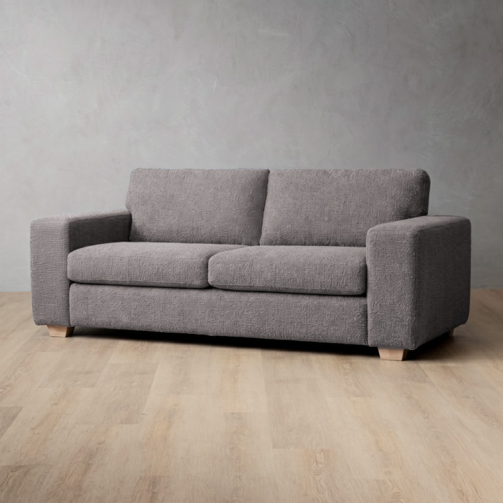 Karoo 2-Seater Fabric Couch - Fennel Grey - 2