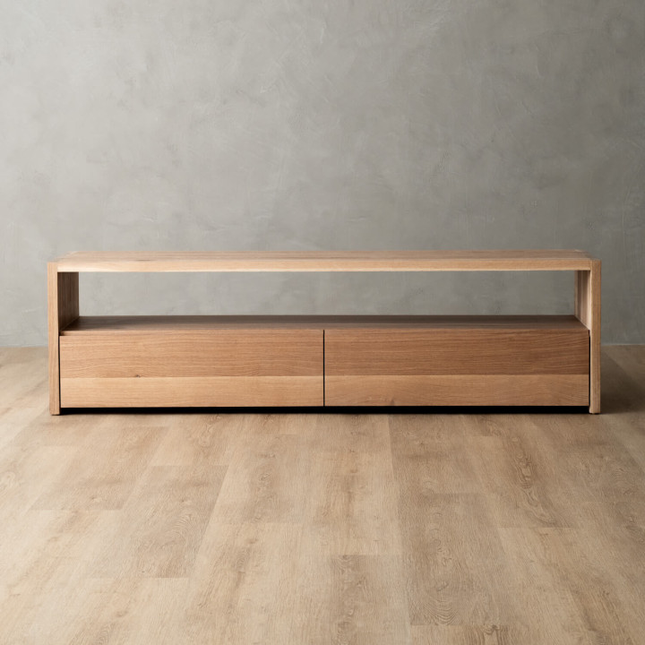 Linear TV Unit 1.8m - Oak - 2