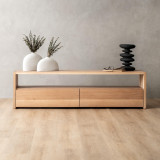 Linear TV Unit 1.8m - Oak - 4