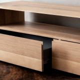 Linear TV Unit 1.8m - Oak - 8