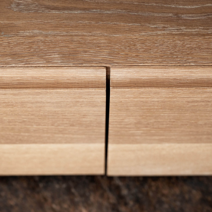 Linear TV Unit 1.8m - Oak - 9