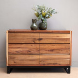 Sahara Chest of Drawers - Blackwood - 1