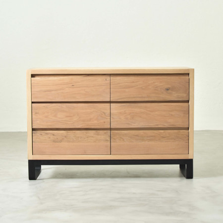 Sahara Chest of Drawers - Oak Smoke