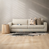 Clanwilliam 4-Seater Fabric Couch - Jaipur Ivory - 2