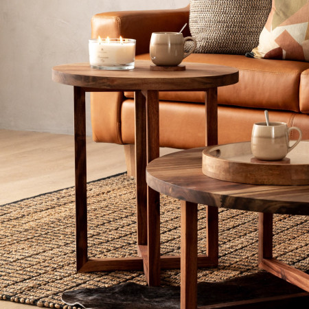 Medium Namib Side Table - Blackwood