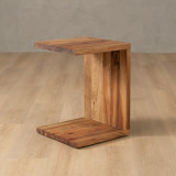 C-Shape Side Table - Blackwood - 1