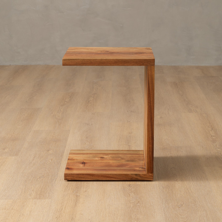 C-Shape Side Table - Blackwood - 3