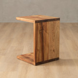 C-Shape Side Table - Blackwood - 5