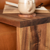 C-Shape Side Table - Blackwood - 6