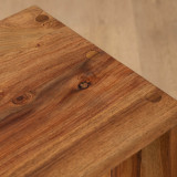 C-Shape Side Table - Blackwood - 9