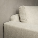 Clanwilliam 4-Seater Fabric Couch - Jaipur Ivory - 7