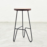 Springbok Counter Bar Stool - Blackwood - 1
