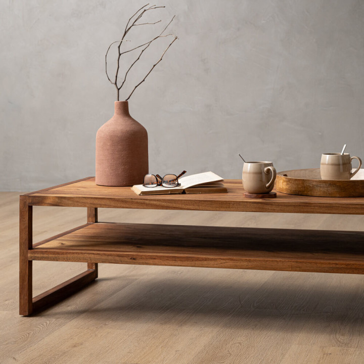 Swazi Coffee Table - Blackwood - 3