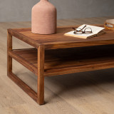 Swazi Coffee Table - Blackwood - 4