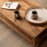 Swazi Coffee Table - Blackwood - 5