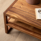 Swazi Coffee Table - Blackwood - 6