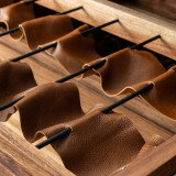 Large Linear Wine Rack - Blackwood - 8