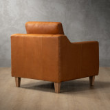 Douglas Leather Armchair - Ginger - 6
