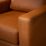 Douglas Leather Armchair - Ginger - 8