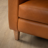 Douglas Leather Armchair - Ginger - 9