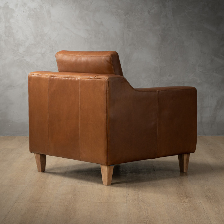 Douglas Leather Armchair - Butterscotch - 5