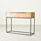 Tankwa Server Two Drawer - Old Brown Oak Veneer - 3