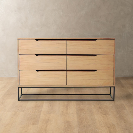 Tankwa Chest Of Drawers - Pale Wheat - 1