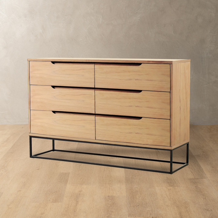 Tankwa Chest Of Drawers - Pale Wheat - 2